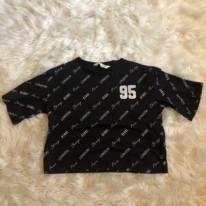 H&M crop top sz medium